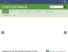 Tablet Screenshot of chestertrails.org